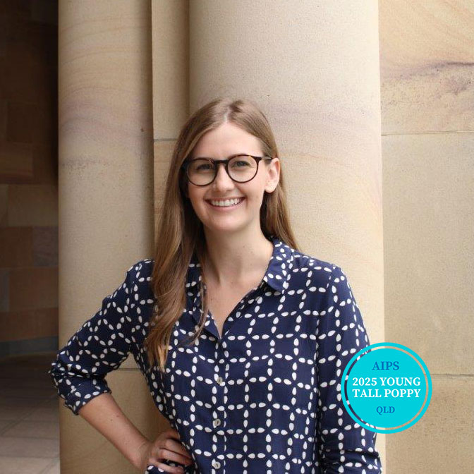 Headshot of Dr Karen Massel in UQ's Great Court