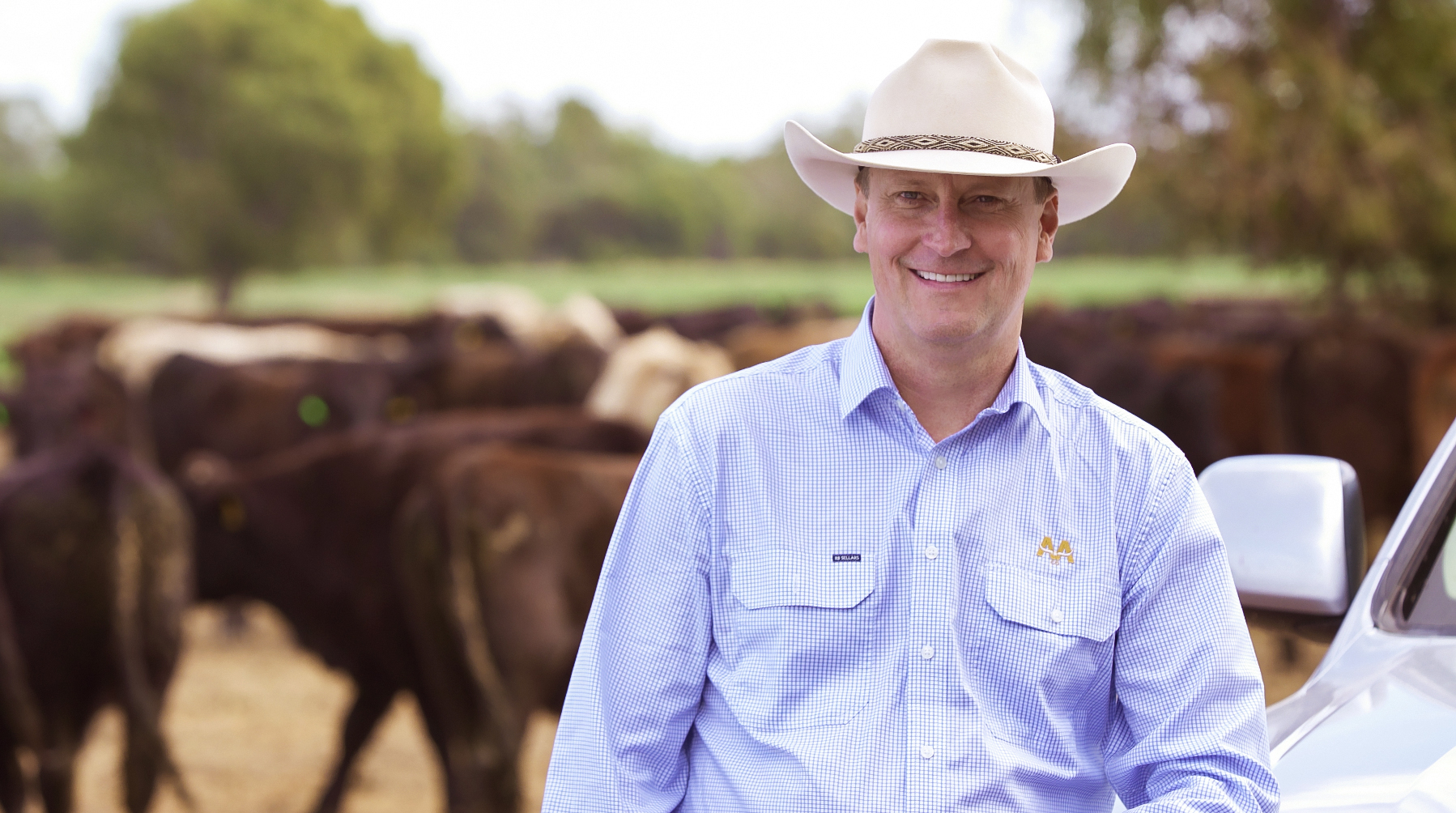 Australian Agricultural Company (AACo) CEO Mr Hugh Killen.