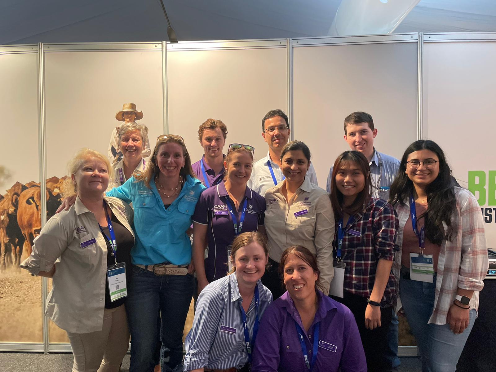 UQ's cattle researchers 