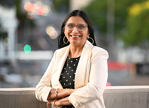 Prof Neena Mitter headshot by UQ and Lyndon Mechielsen