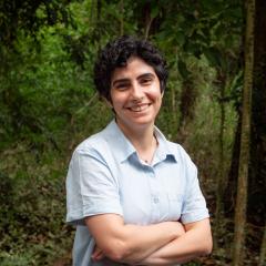 Headshot of Dr Maral Seididamyeh at UQ's Longpocket campu. Image: Megan Pope