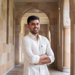 Headshot of Pratyush Ravichander taken by Megan Pope