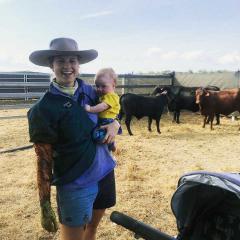 Juggling travel, work and a newborn