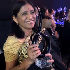 Professor Neena Mitter wins IABC award